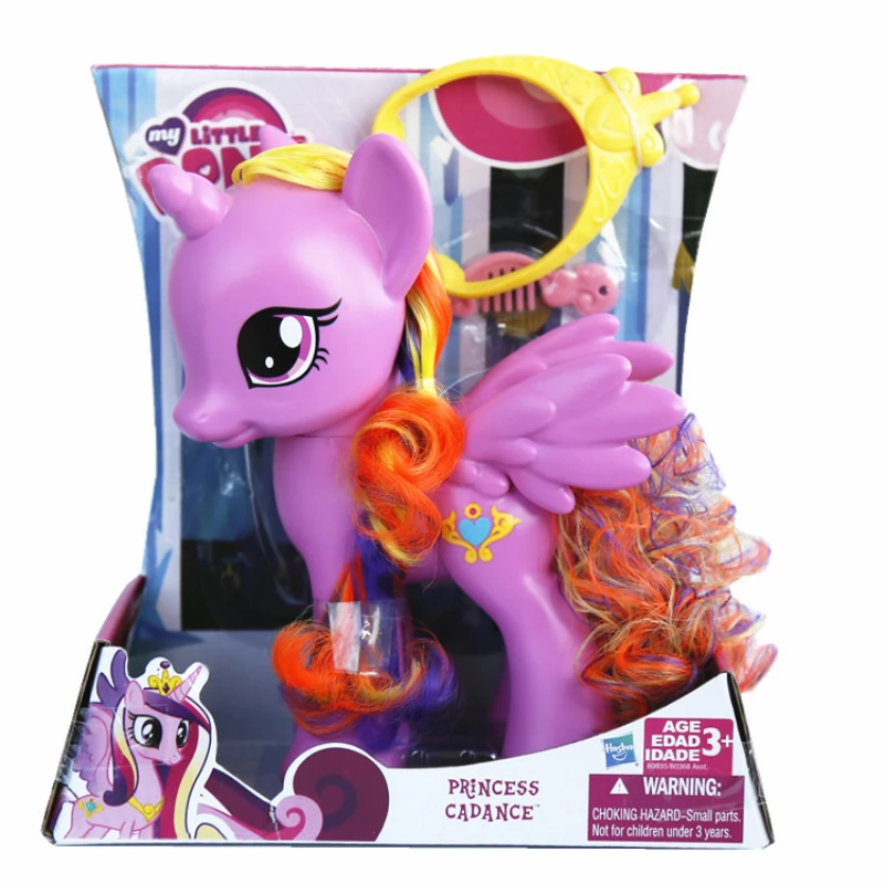 My Little Pony Twilight Sparkle Pinkie Pie Boxed Rainbow Series Girl Toy Doll Model Ornament Birthday Christmas Gift Collection