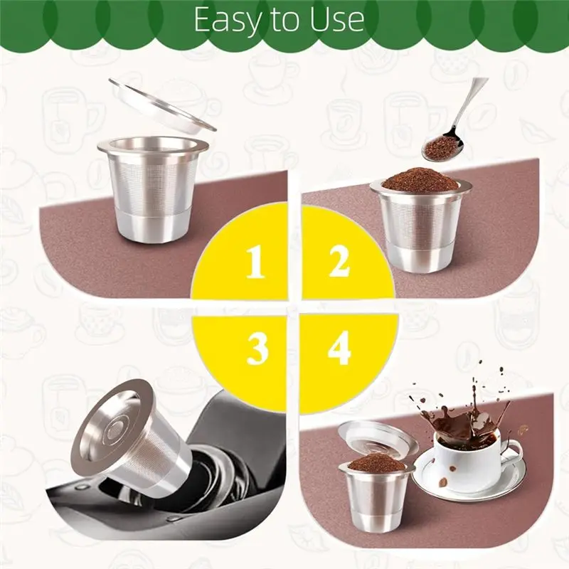 

Многоразовые кофейные капсулы VEHO для Keurig, многоразовые кофейные фильтры из нержавеющей стали, перезаполняемые кофейные капсулы для Keurig 1.0