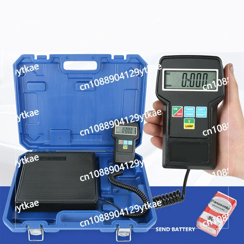 Refrigerant Electronic Scale Refrigerant Precision Quantitative Scale Air Conditioning and Fluoride Electronic Refrigeration Equ