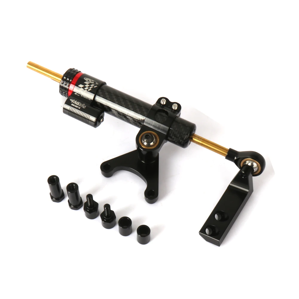    Nowy zestaw stabilizatora układu kierowniczego motocykla z amortyzatorem i wspornikiem montażowym do Ducati Hypermotard 950 HYPERMOTARD950 SP