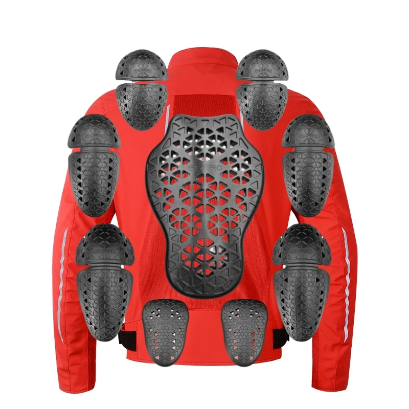 

High Elasticity CE2 Certified Protective Insert Riding Gear Back/Shoulder/Elbow/Hip/Knee Armor for Motorcycle Jacket/Pants