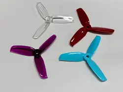 2pair 4 colors Gemfan 4052 4.0x5.2 FPV PC 3 propeller Prop Blade CW CCW shaft through the machine more special motor 2204