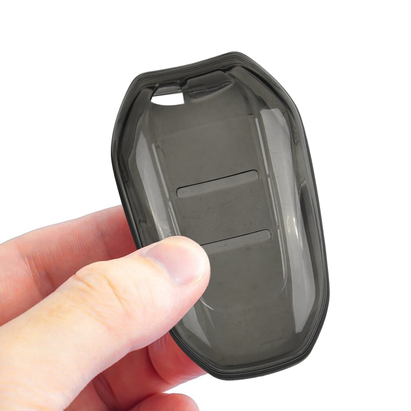 Auto Interior Part Car Key Case Auto For 508 2019-2022 For C3/C5 Aircross 18-22 Transparent Black Durable