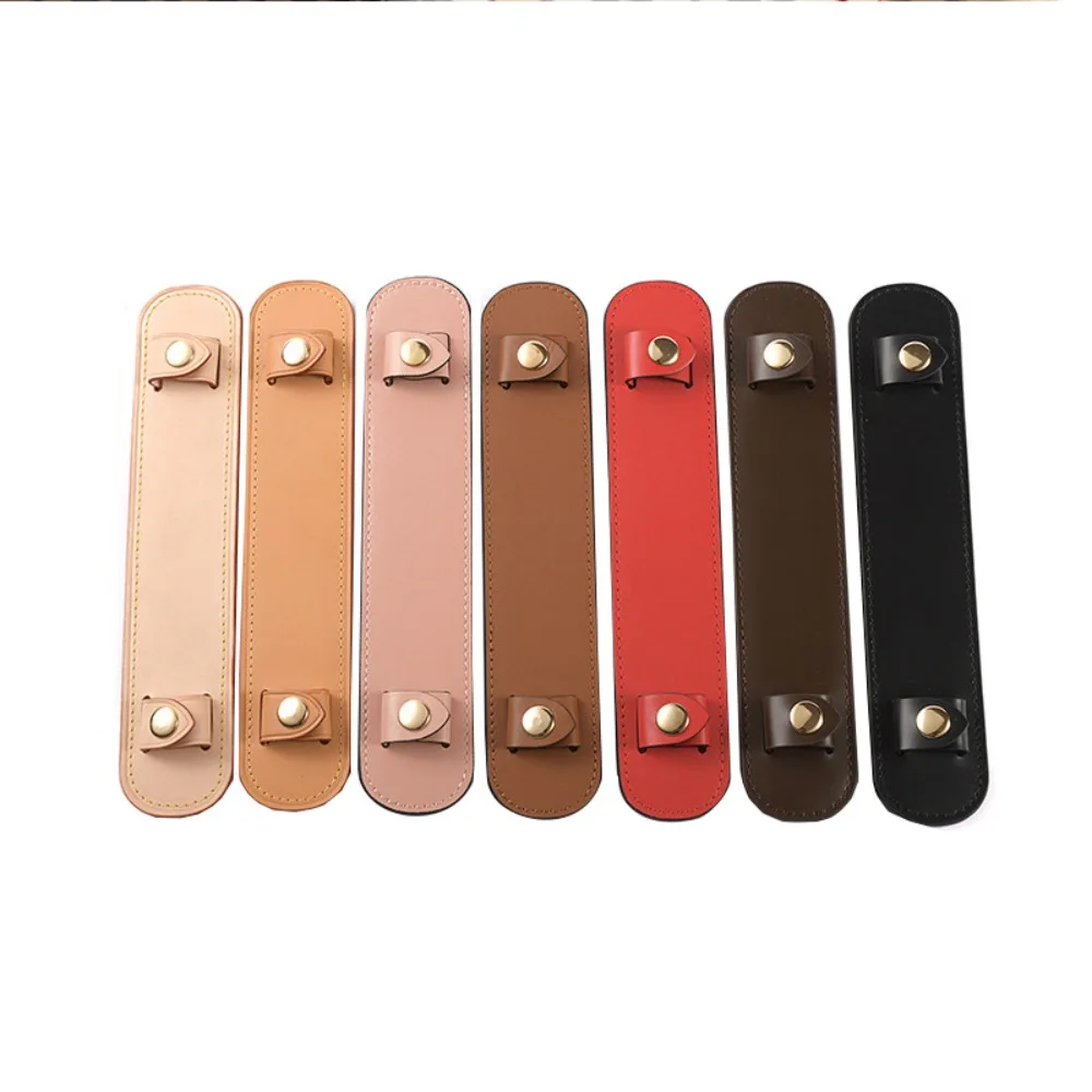 Decompression Shoulder Pads Fashion Bag Strap Handle Fixing Clip Wide Leather Shoulder Rest Protecter Bag Strap Accessories