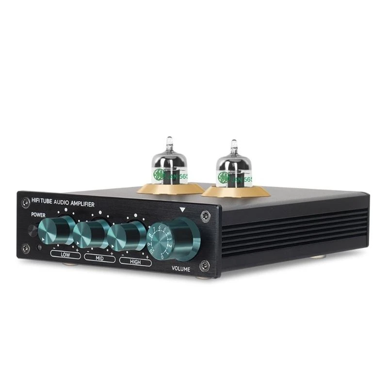 Bộ khuếch đại ống chân không VE200 nhôm đúc HIFI Preamp Preamp Bộ khuếch đại tương thích rộng