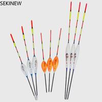 1Pc Gravity Sensitive Fishing Float Luminescent Short Crucian Carp Plastic Buoy Fishing Gear Buoy Hard Tail