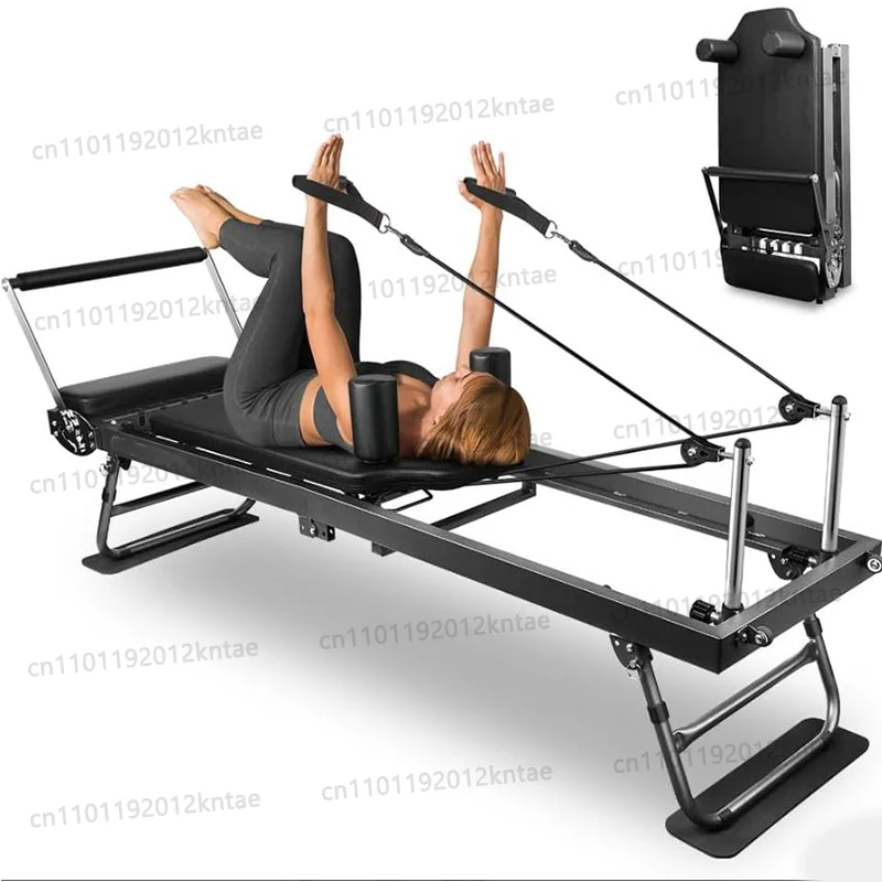 Outdoor Indoor Fitness  Folding Pilates Reformer Fitness Yoga Factory Direct Accessories Sports Core Training Bed