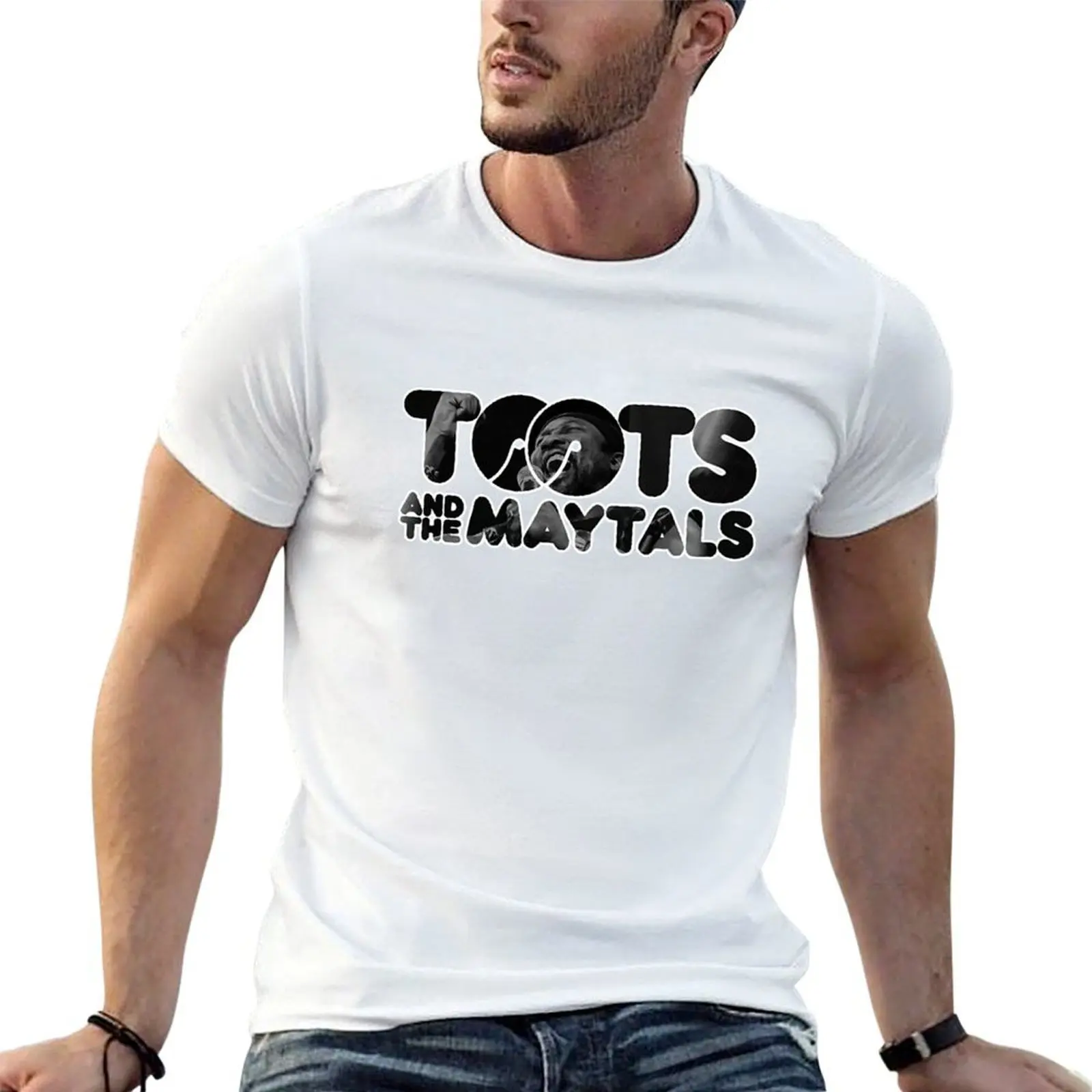 

Toots And The Maytals Logo Picture T-Shirt cotton t shirt pack man tshirt T-Shirt