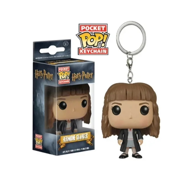 Funko POP Keychain Toy Hermione Granger Dobby Dumbledore Malfoy Ginny Ron Hedwig Snape Voldemort Luna Pocket Pop Key Ring Toy view 4