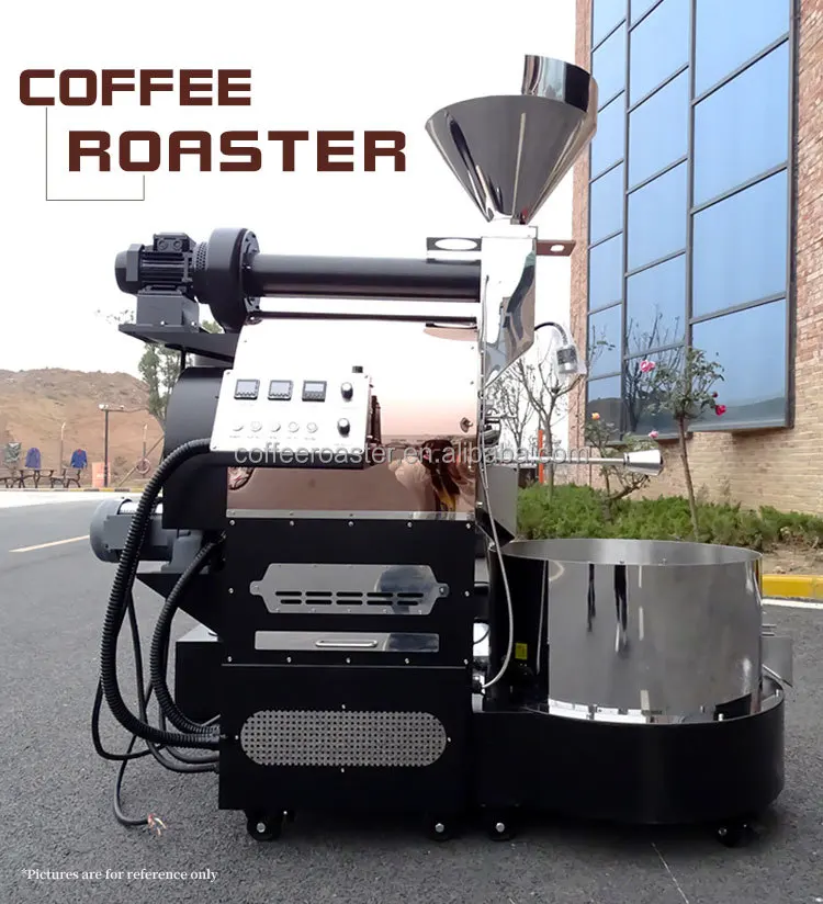 Artsian Deflector 12 kg Roaster Coffee Dongyi 1kg-15kg ProfessionalManufacturer Coffee Bean Baking Roasting Machine