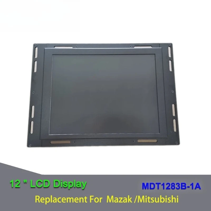 

12 Inch BKO-NC6225 MDT1283B-1A MDT1283B-02 LCD Display Fully Compatible For CNC Machine Replace CRT Monitor