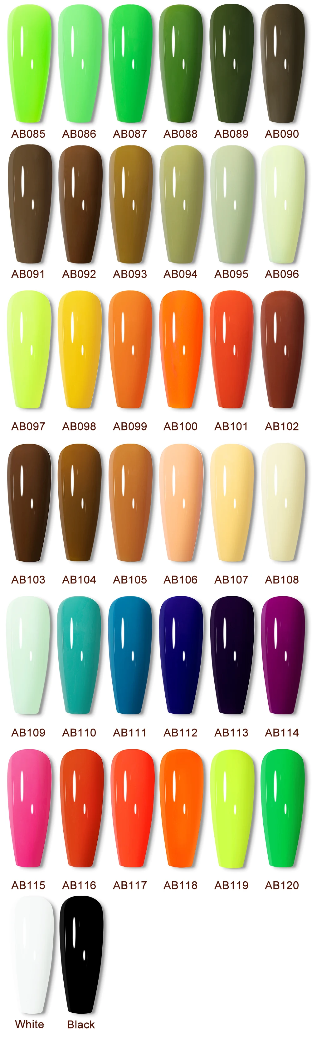 YOKEFELLOW 10 ml Gel-Nagellack, funkelnder roter Gel-Nagellack, Soak Off UV-LED-Gel-Lack, 122 Farben, Nagelkunst, Maniküre, Geschenke für Frauen – Detail 20