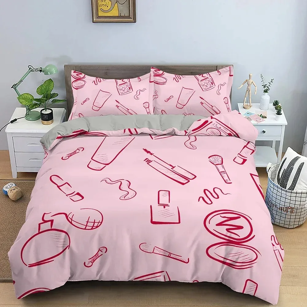 

Modern Bedding Set Floral Pattern Duvet Cover Bedroom 3D Comforter Covers Single Twin King ​Size Quilt Cover Home Textile 2/3PCS