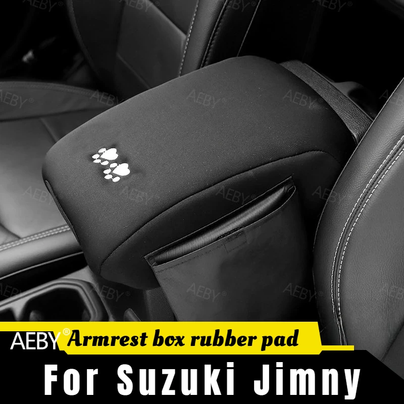 

For Jeep Wrangler 2018 Anti-scratch,Center console armrest pad,Storage bag storage box armrest box protective cover,Accessories
