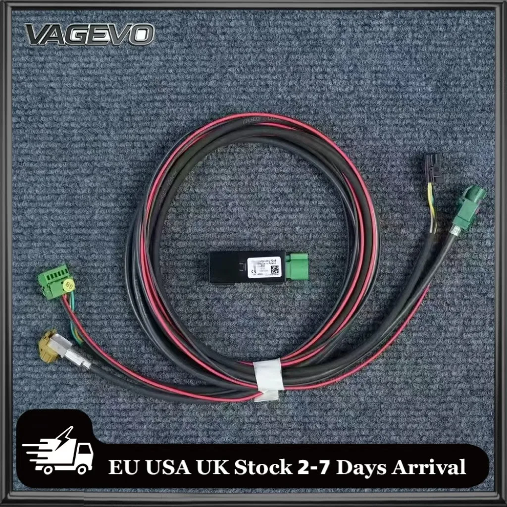 Image of OEM 5Q0 035 726 E 5Q0035726E USB-Schalter Medieninterface-Buchse für VW Golf 7 MK7 Passat B8 MIB2 Multimedia-Adapter