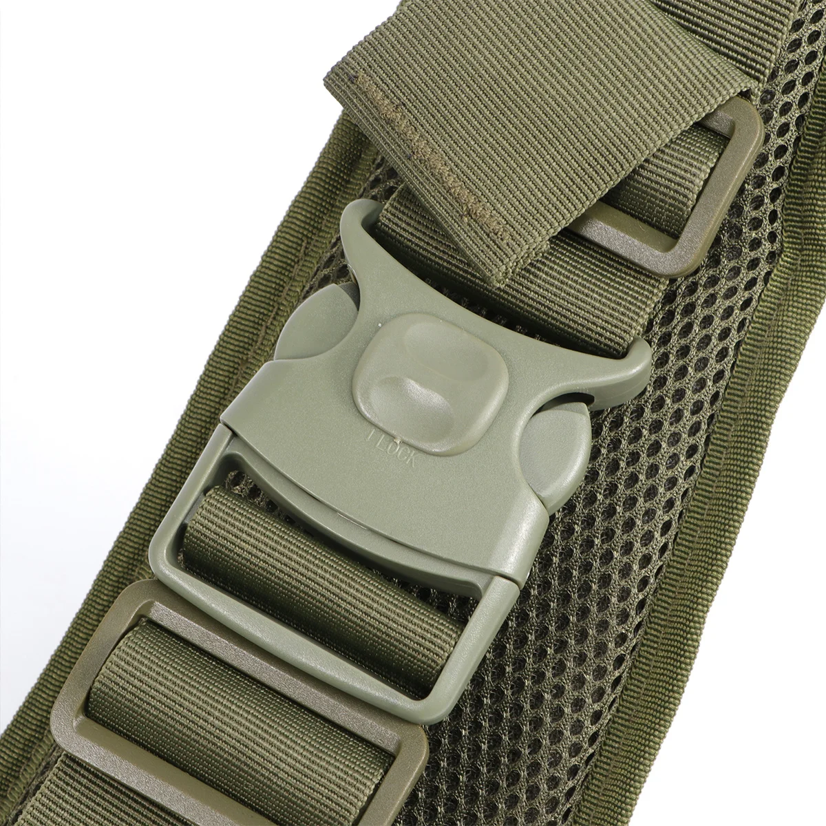 

Military Waist Belt Heavy Duty Oxford Cloth Mesh Design Detachable Tool Carrier for Outdoor Camping Cs Training Survival