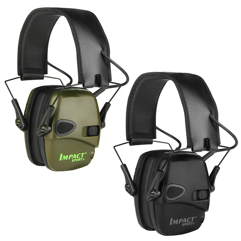 Original Tactical Electronic Shooting Earmuff Outdoor Sports Anti-noise Headset Impact Sound Amplification Hearing Portable Case