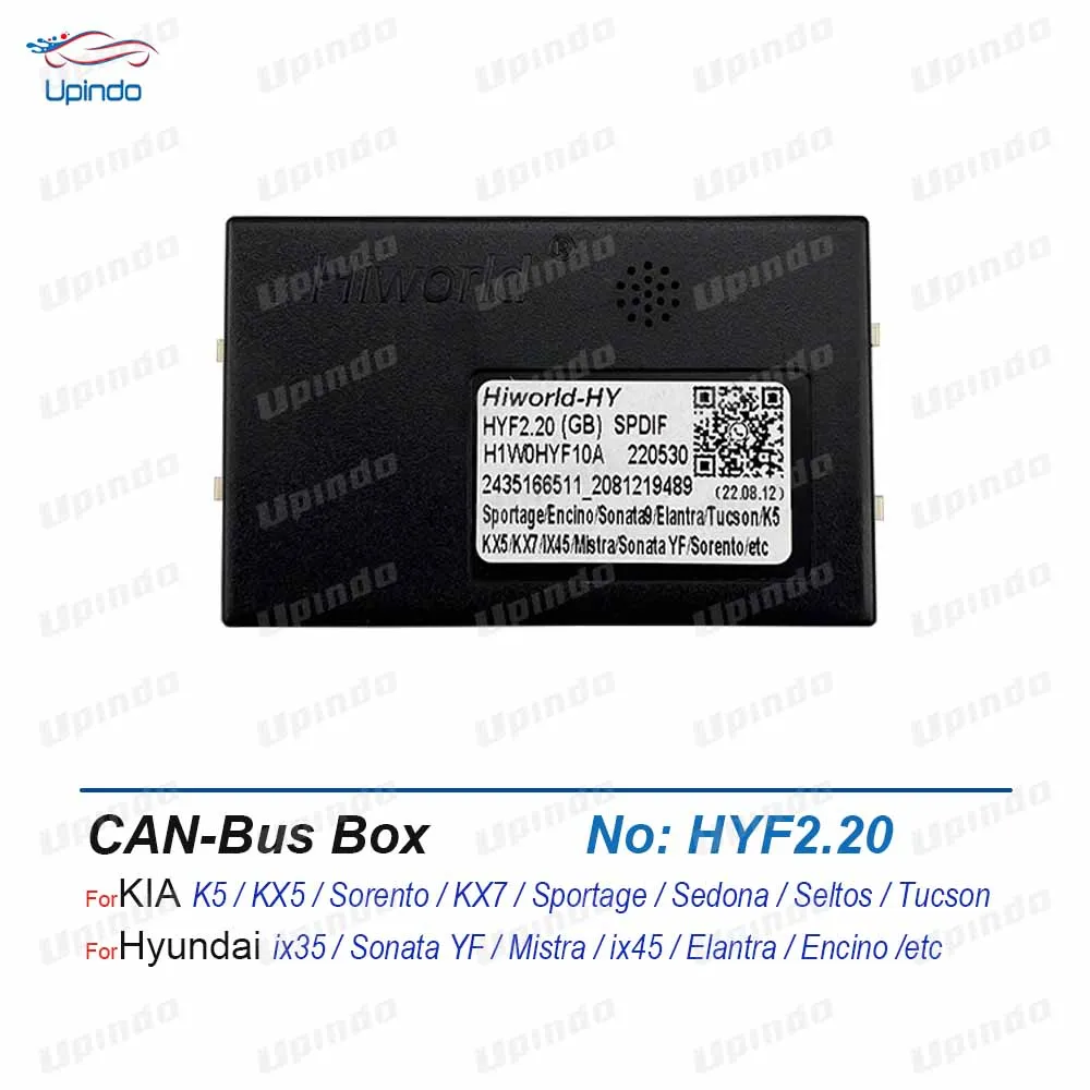 

Car Radio CANBus Box CAN Bus Decoder Adapter For Hyundai ix35 ix45 Sonata YF Encino Veloster Azera Kia K5 KX5 Sportage R Seltos