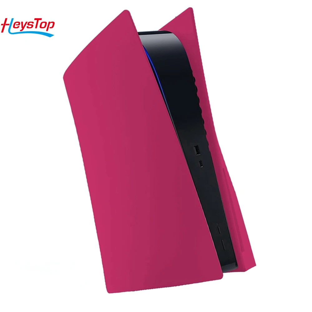HEYSTOP-Substituição da placa lateral para PS5, ABS Anti-Scratch Faceplate, Console Dustproof, Disc Edition