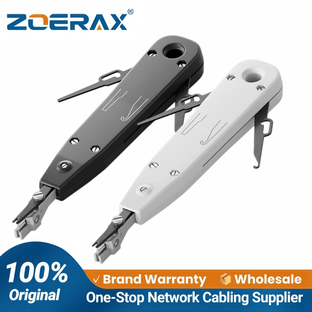 ZoeRax Multifunction Krone Punch Down Tool ,Type IDC/Network Wire Cat5 Cat6 & Telephone Impact Terminal Insertion Tools