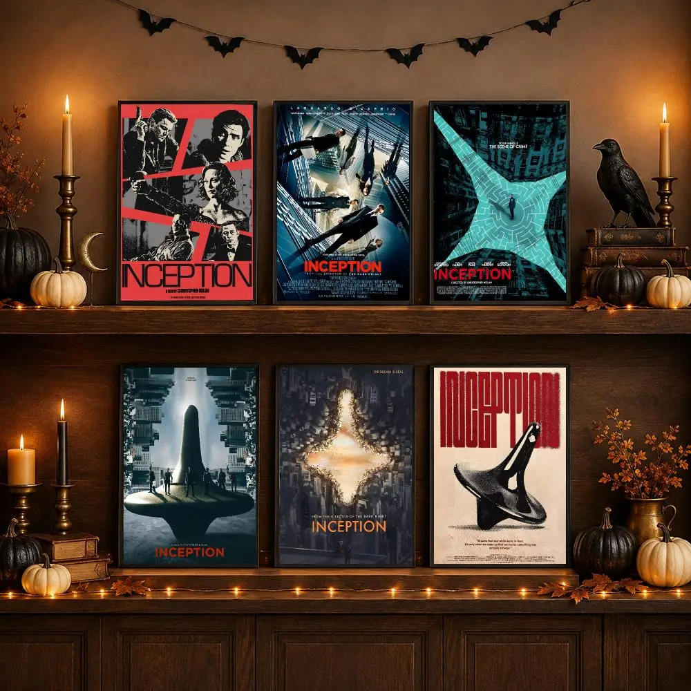 Movie Inception Poster Wall Art Print Art Suitable For Living Room Bedroom Bar Parlor Home Decoration Gift