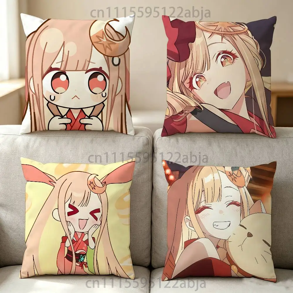 K-Kaguya C-Cosmic Princess Kaguya Throw Pillow Case 40x40cm Decoration DIY Square Chair Pillowcase Pad Cover