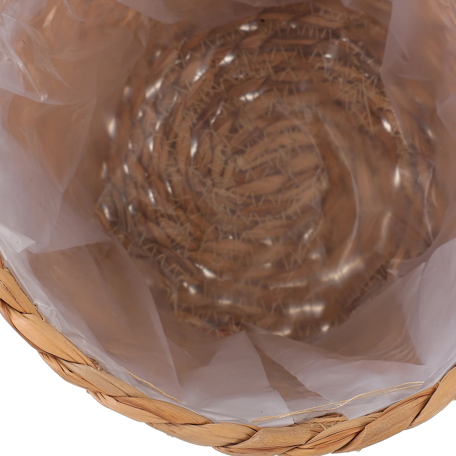 

Woven Planter Basket Outdoor Baskets Planted Hanging for Plants Pot with Handles Indoor Pots