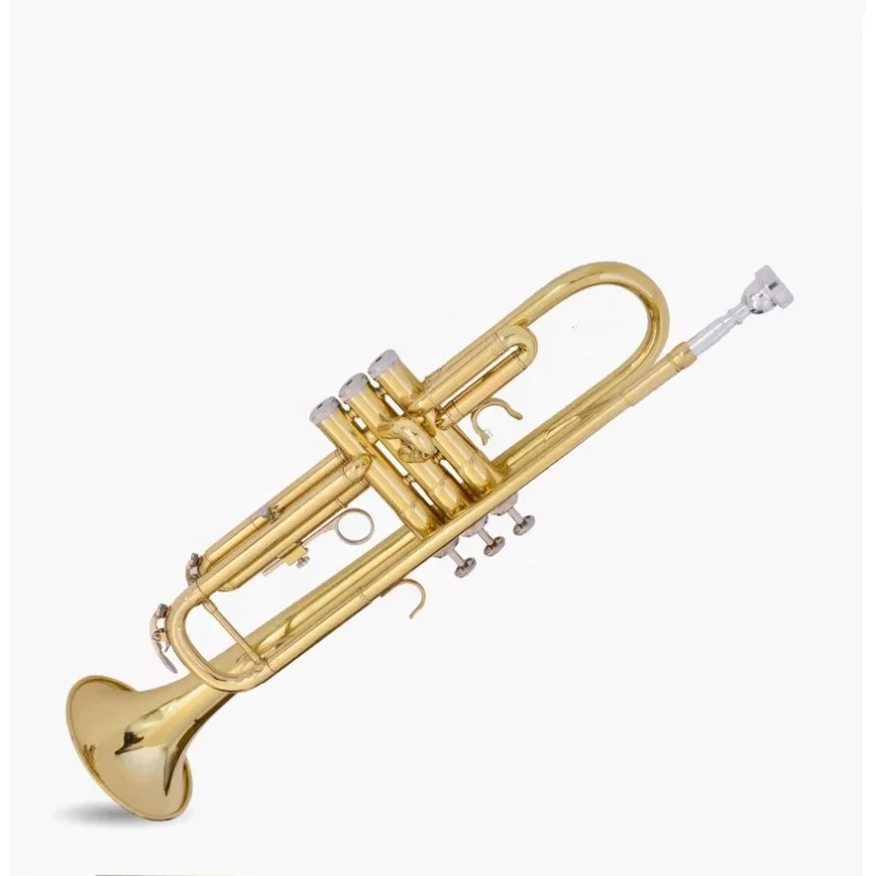 Brass Bb Key Bullfighter LTR-508L Standard Gold Color Trumpet