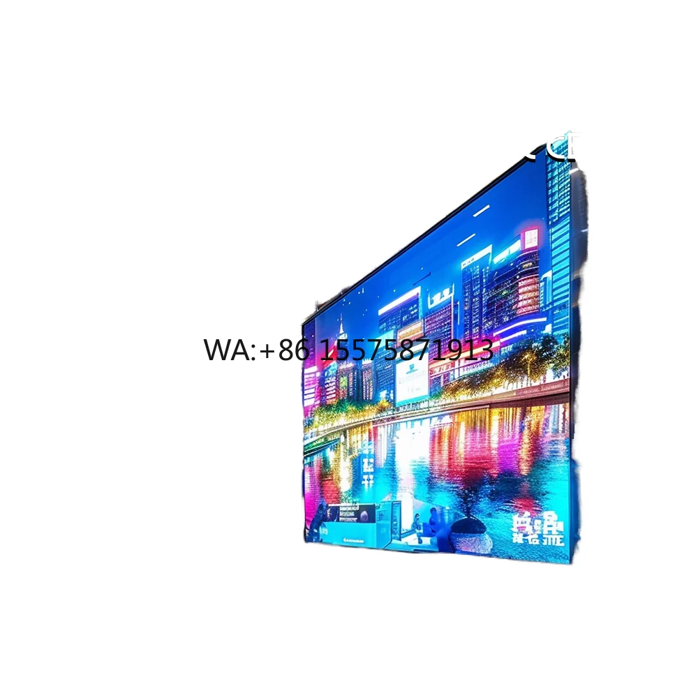 Flip-chip Cob Led Display Screen TV Wall Panel 600*337.5mm hd Full Color Indoor Led Screen for Control Rooms, Conference Center