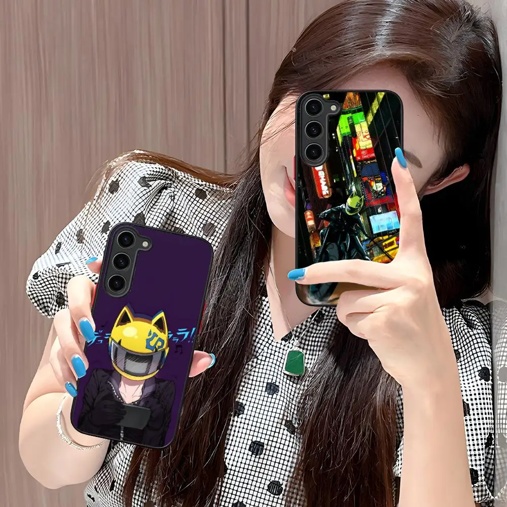 Anime Durarara Phone Case for Samsung Galaxy S26 S25 S24 S23 S22 S21 Plus FE Ultra Skin Feel Shockproof Cover