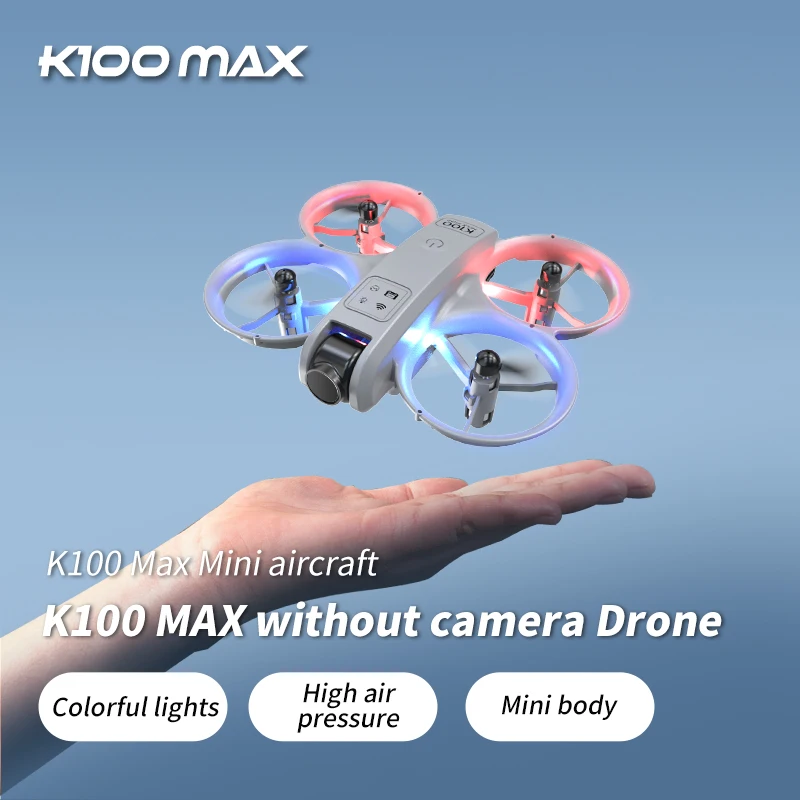 K100 Foldable Mini Drone, Trajectory Drawing Control, 3D Stunts, Portable Travel Toy Gift for Boys Girls