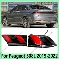 Para Peugeot 508L 2019 2020 2021 2022 accesorios para automóviles conjunto de luz trasera señal de giro luz de advertencia de freno luz de circulación diurna