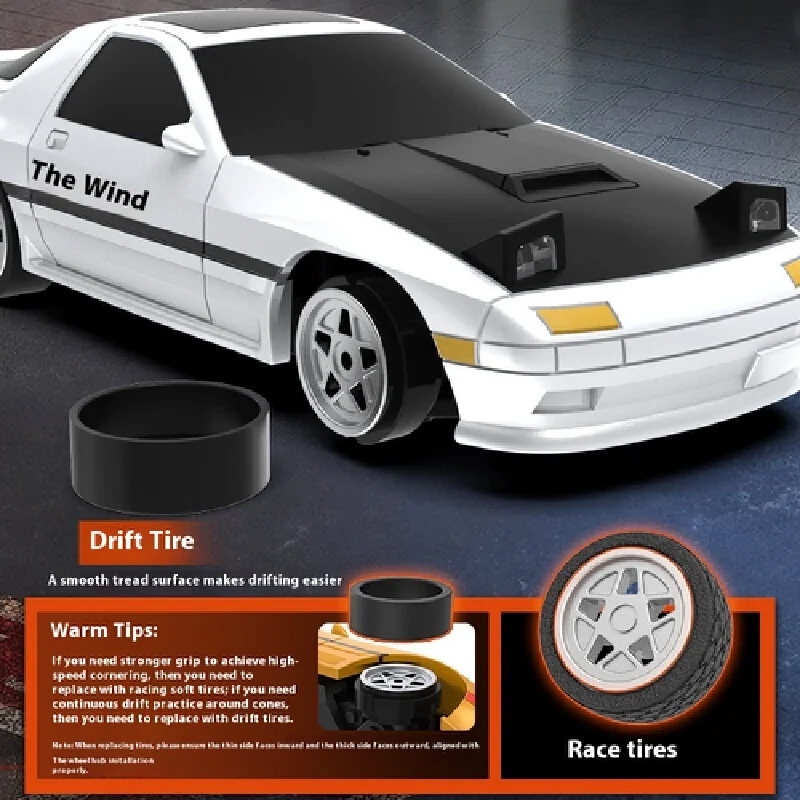 JJRC C8827 Q Version 2.4ghz Full-Scale Small Drift Remote Control Cars Four-Wheel Drive Racing Desktop Boys Toys Gifts Rc Cars