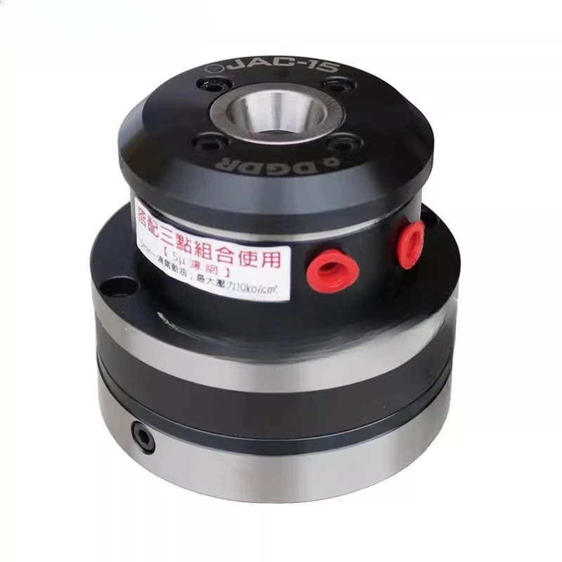 

High precision pneumatic chuck JAC-15 small pneumatic rotary chuck hollow automatic fast rotary collet chuck