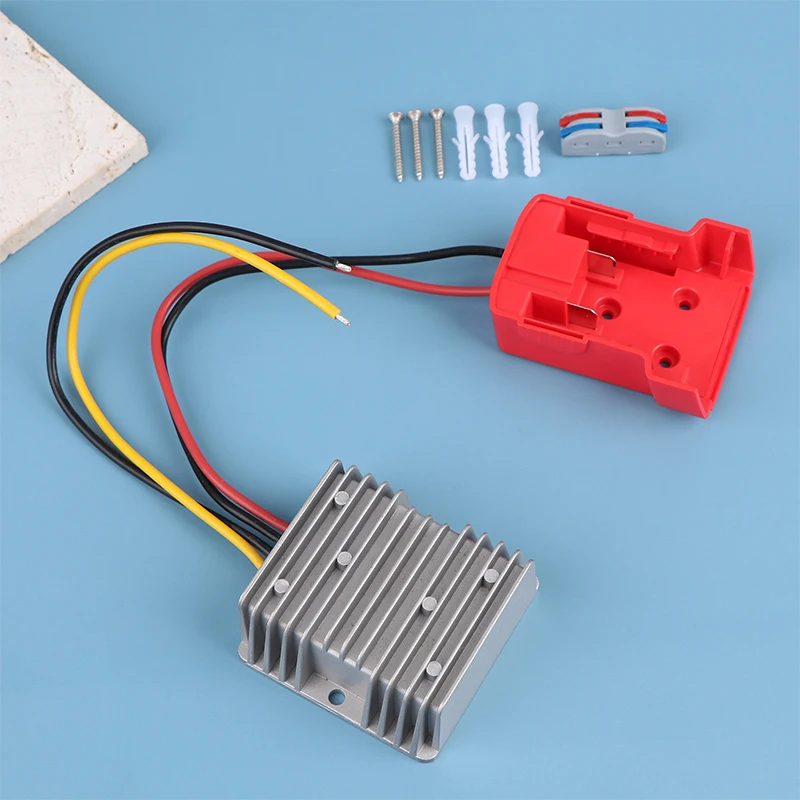 Convertidor reductor de 18V a 12V para adaptador de batería de rueda eléctrica M18 DC 12V 20A 240W inversor convertidor Buck automático