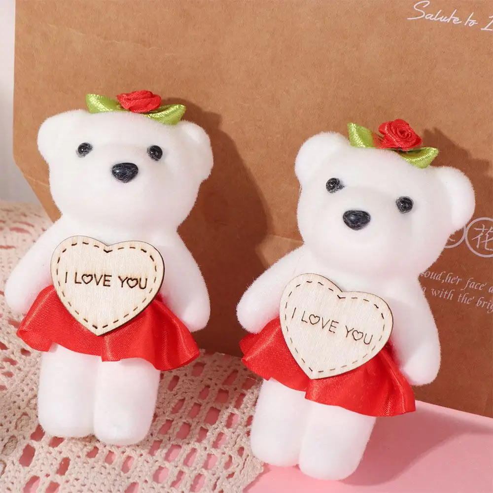 10pcs/set Foam Bear Bear Foam Animal Mini Bear Flower Bouquet DIY Cartoon Cartoon Bouquet Graduation Gifts