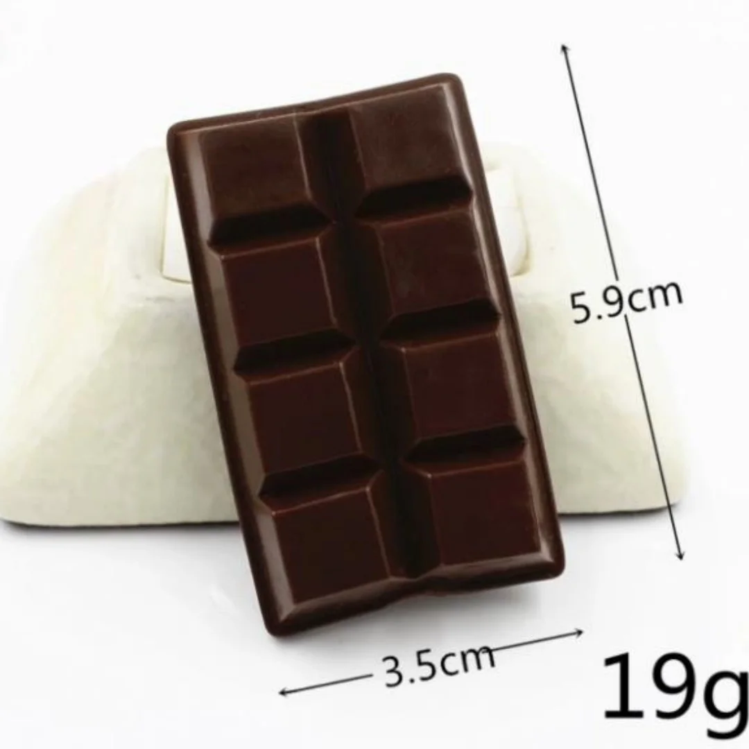 Simulierte Schokolade Block Kaffee Süßigkeiten Kakao Keks Gefälschte Modell Lebensmittel Fotografie Dessert Dekoration Kinder Spielen Requisiten – Detail 7