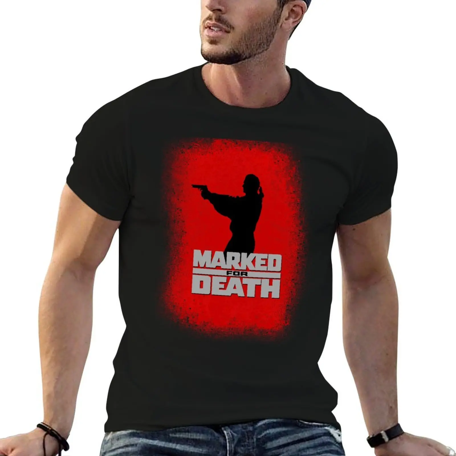 

Marked For Death 2 T-Shirt anime t shirts oversize t shirt man plain man t shirts cotton T-shirt