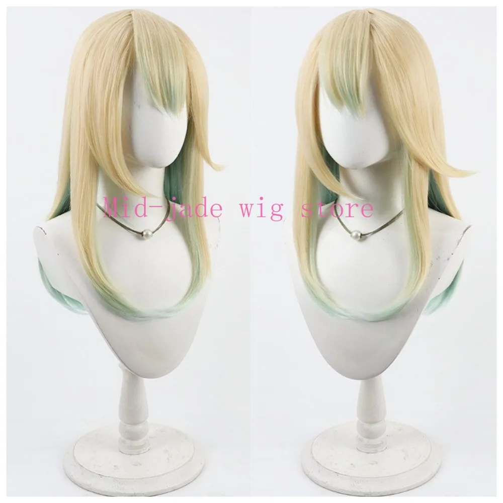 Aoharu Alice Cosplay Wig Styled Hair for Valentine Game Convention Character Party Stage Show and Photography