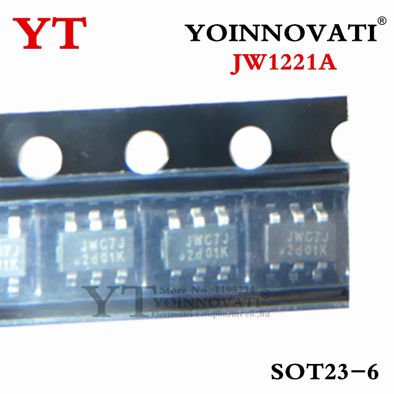 10PCS New Original  JW1221A JWC7J SOT23-6