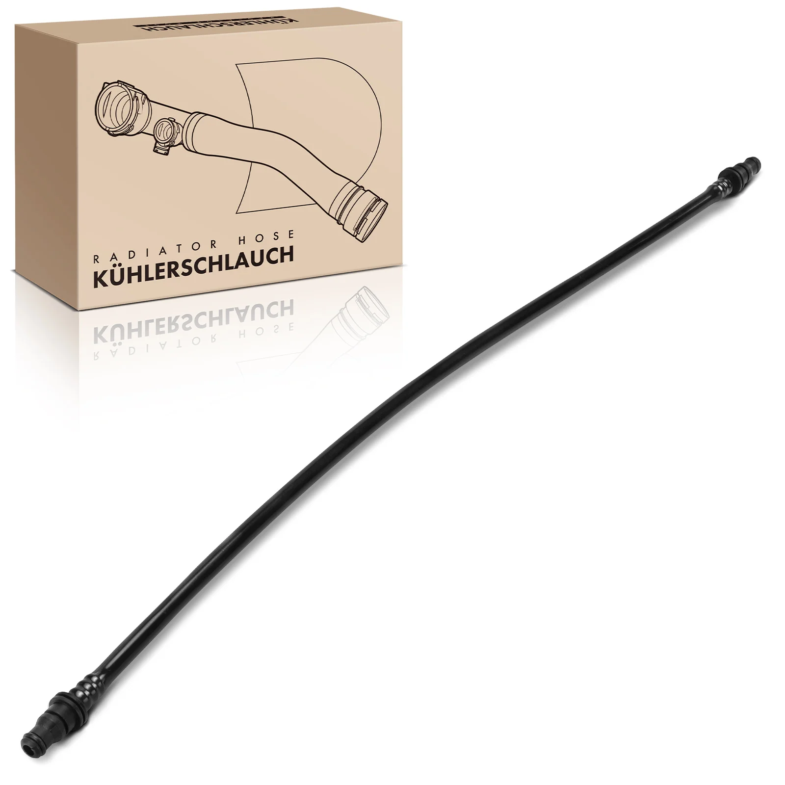 Frankberg 1x Kühlerschlauch Kühlwasserschlauch für Mercedes-Benz W211 S211 CLS C219 V301875 HHA154 2115010625