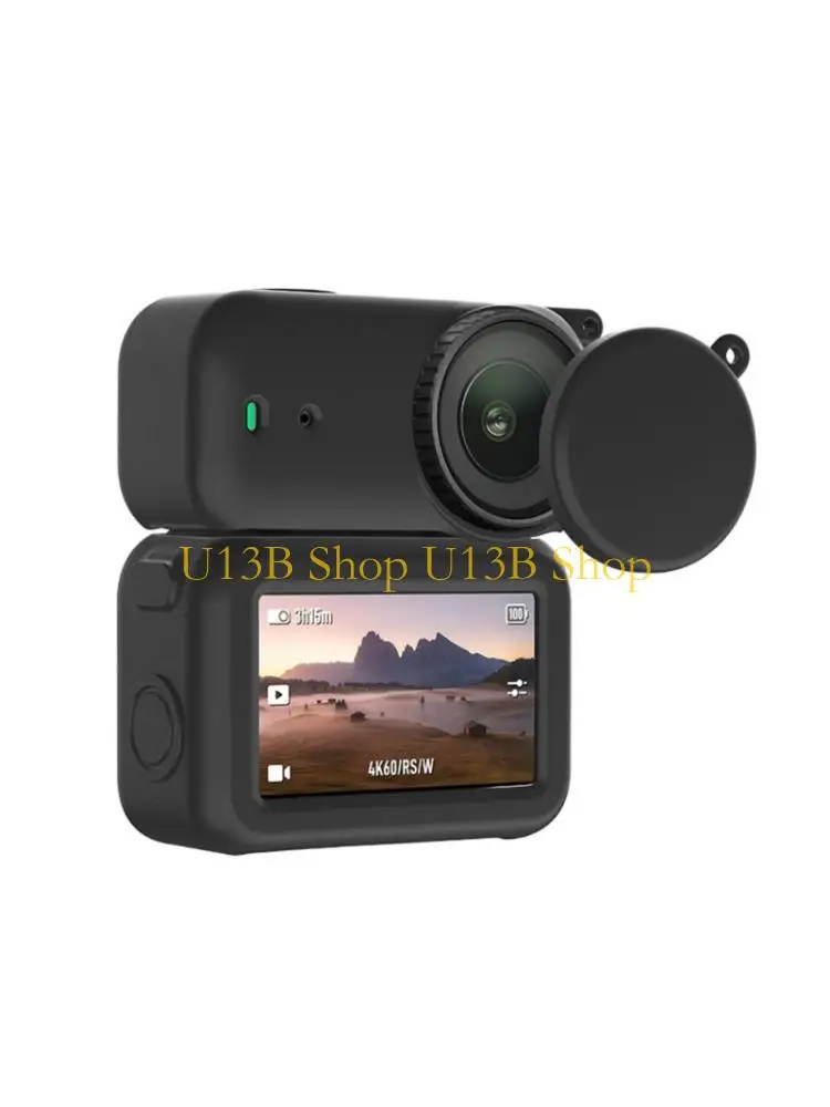 U13B Protective Case for Camera AntiDrop Shock Absorption NonSlip Surfaces Seamless Port Access Easy Cleaning