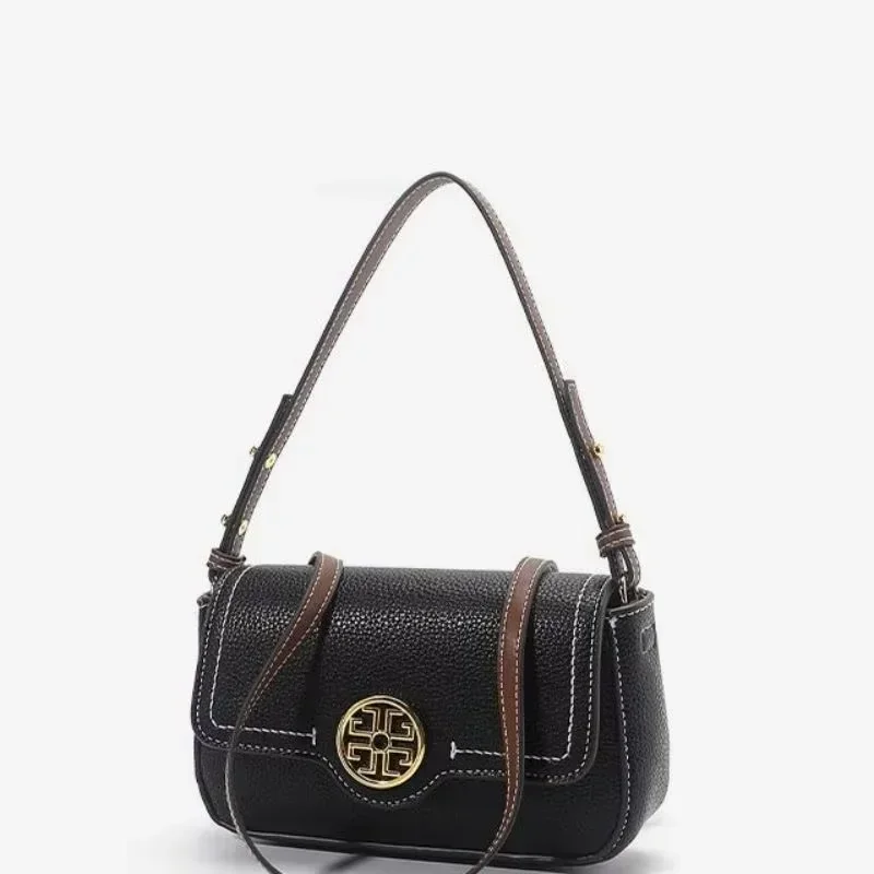 Envío Gratis, bolso cruzado de cuero de alta calidad para mujer, bolso de hombro cuadrado a la moda, pequeño bolso de hombro ligero, bolso