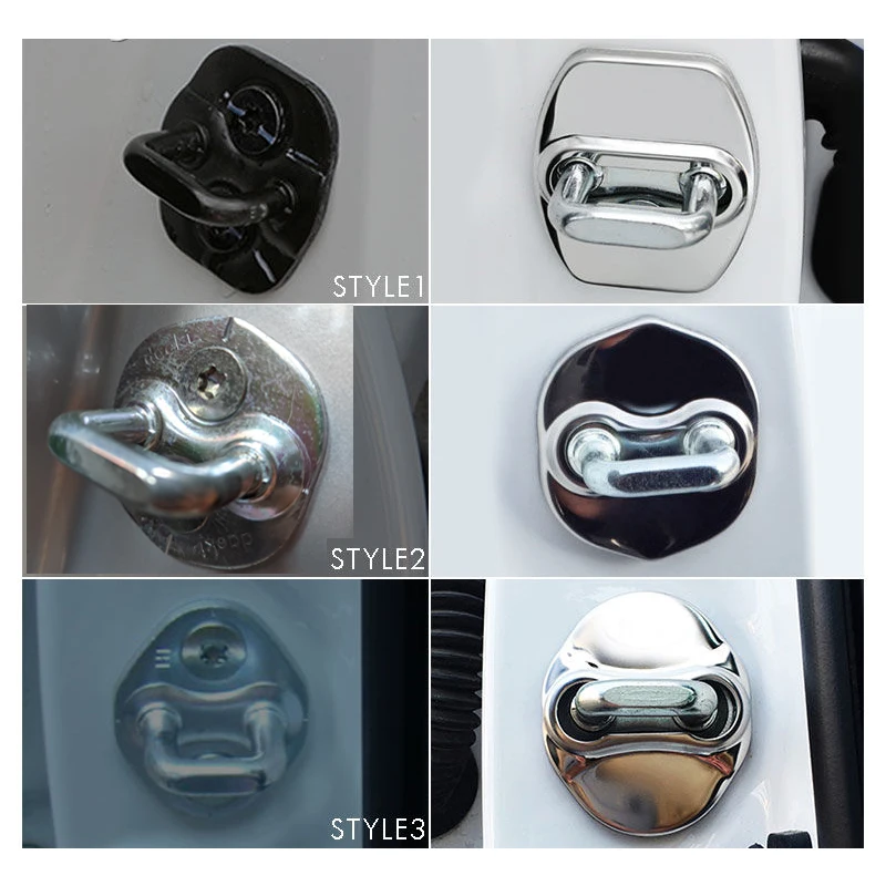 تصفيف السيارة قفل الباب الغطاء الواقي لشركة هيونداي I10 I20 I30 I40 IX20 IX35 توكسون سولاريس أكسنت أزيرا إلنترا اكسسوارات السيارات