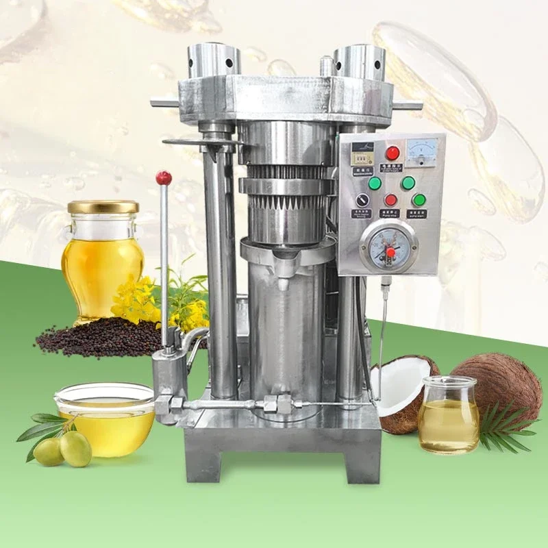 

Automatic Black Seed Oil Orange Shea Butter Cold Press Make Machine Presse