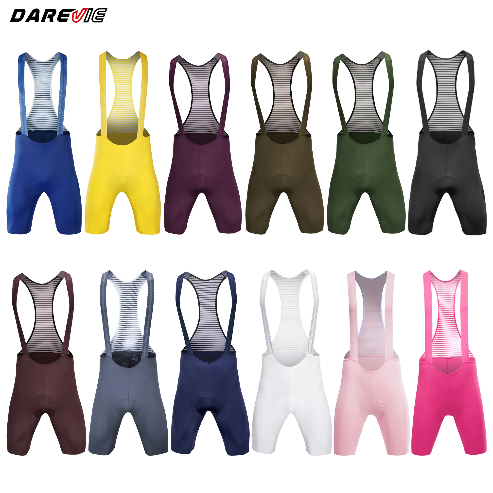 DAREVIE 남성용 사이클링 Bretelle Seamless 2.0 PRO 레벨 남성용 여성용 사이클링 반바지 남성용 사이클링 턱받이 반바지 남성용 사이클링 반바지
