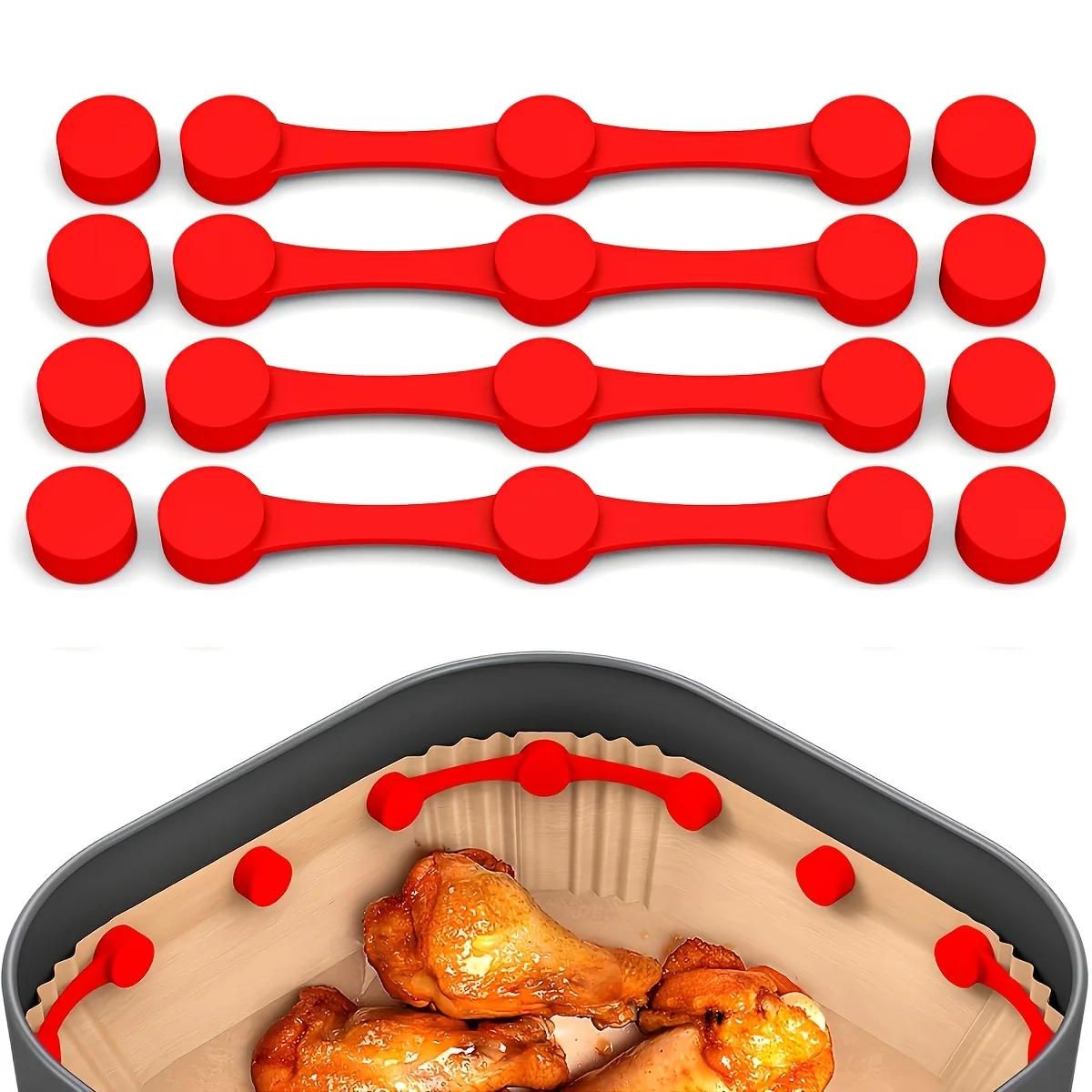 4Set Air Fryer Magn…