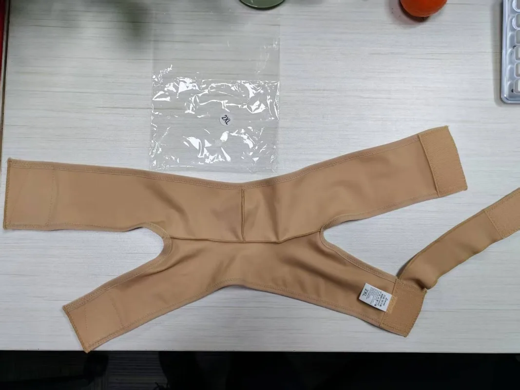 

Тонкая маска-корректор для V-образного овала лица, бесшовная, для подтяжки лица и устранения двойного подбородка