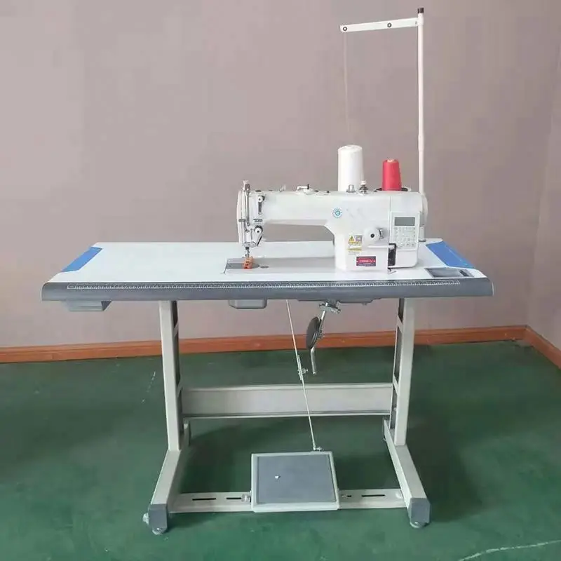 Máquina de coser industrial de segunda mano, 3 hilos, Overlock