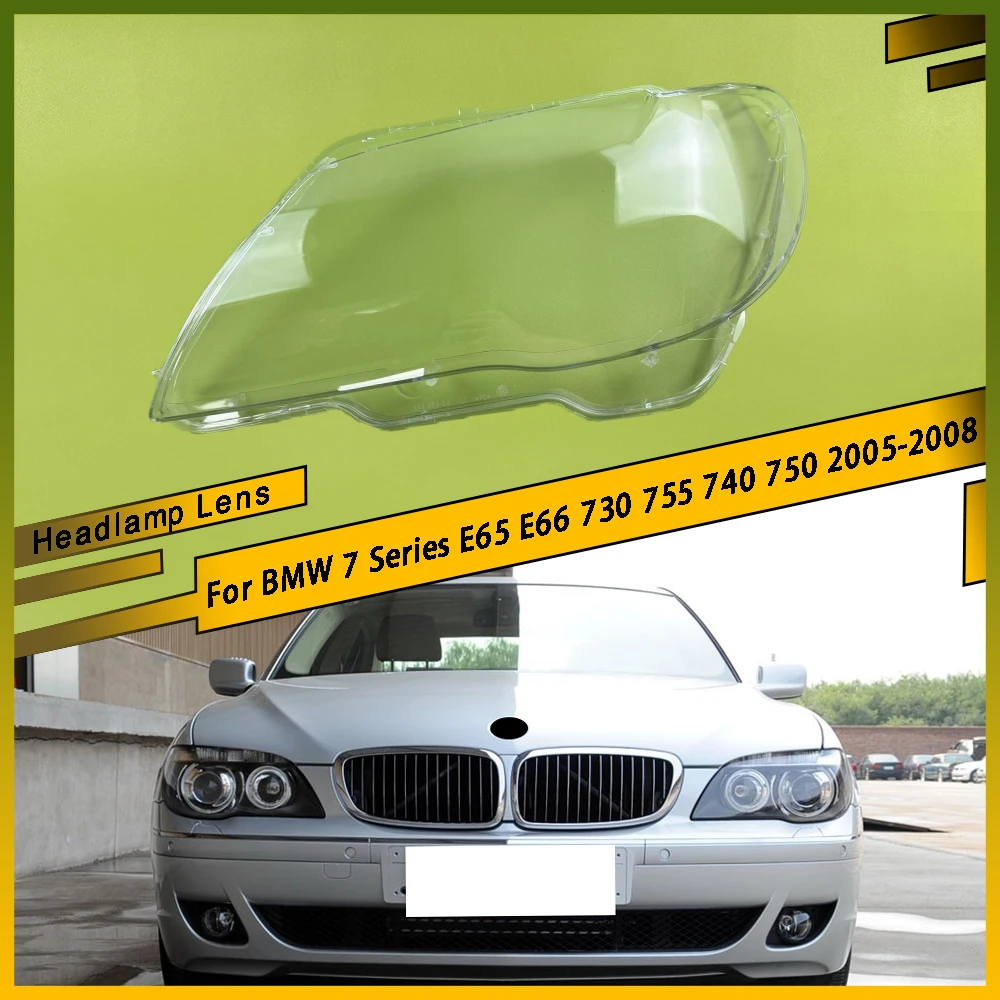 

Auto Accessory Front Headlamp Lens Replacement Auto Shell Cover For BMW 7 Series E65 E66 730 755 740 750 2005 2006 2007 2008